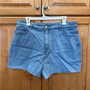 Amazon Light Blue Jean Shorts for Women